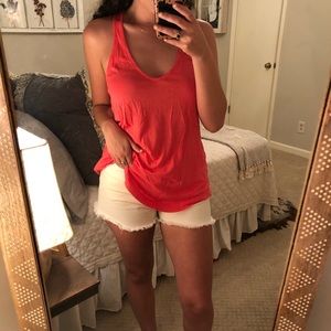 Splendid Coral Pink Racerback S